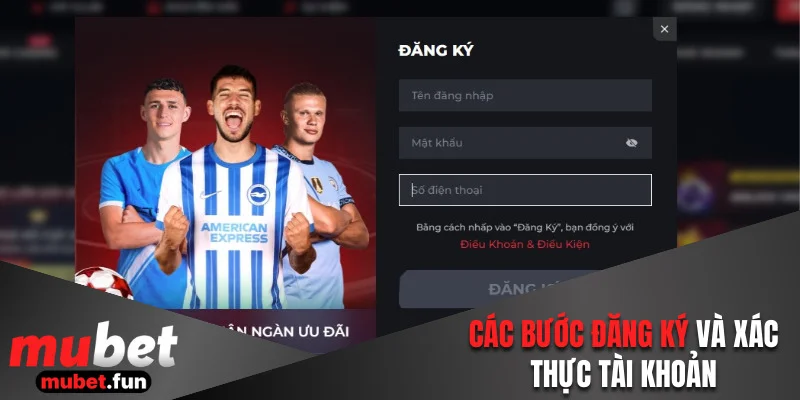 Các bước đăng ký Mubet và xác thực qua Telegram